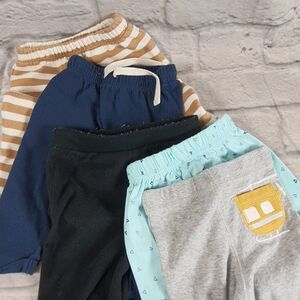 Lot Of 5 Baby Boy 3-6 Months Pants Gerber Carter's Old Navy Hello Dolly